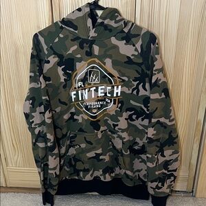 Fintech Camouflage Hoodie for Men